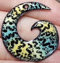 All Four Enamel Recipe Tutorials for Crackle Clear with Instructions