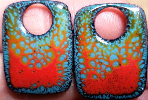 All Four Enamel Recipe Tutorials for Crackle Clear with Instructions