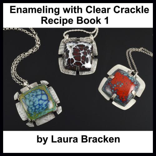 All Four Enamel Recipe Tutorials for Crackle Clear with Instructions