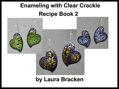All Four Enamel Recipe Tutorials for Crackle Clear with Instructions